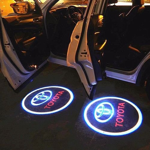 Toyota Car Door Light - LED Logo Projection for Style & Safety
